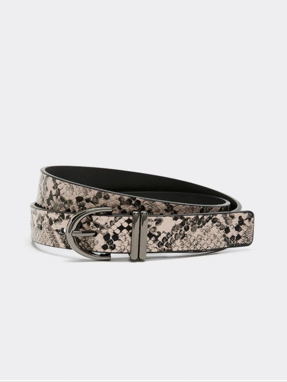 Snake Print Belt